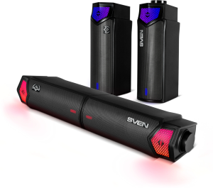 Саундбар Sven SB-G1450 мини 2.0 черный 10Вт