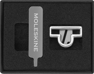 Шильд-символ Moleskine Zodiac Весы металл серебристый коробка с европод. PINLIBRASILV