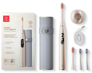 Зубная щетка электрическая Oclean X Pro Digital Set Y2076 золотистый