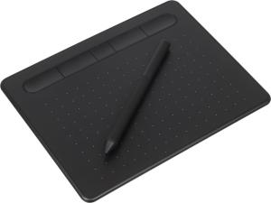 Графический планшет Wacom Intuos S CTL-4100WLK-N Bluetooth/USB черный