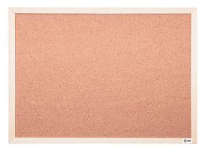 Доска пробковая Cactus CS-CWBD-45X60 пробковая коричневый 45x60см деревянная рама пробка