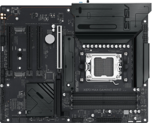 Материнская плата Asus X870 MAX GAMING WIFI7 SocketAM5 AMD X870 ATX AC`97 8ch(7.1) 2.5Gg RAID+HDMI