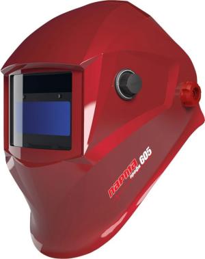 Маска сварщика Парма Профи-605 филь.:хамел. см.экр.96х39мм красный (02.007.00029)