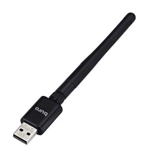 Адаптер USB Buro BU-BT40C BT4.0+EDR class 1 100м черный