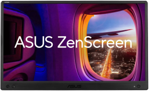 Монитор Asus 15.6" ZenScreen MB166CR черный IPS LED 5ms 16:9 матовая 250cd 178гр/178гр 1920x1080 FHD USB 0.78кг
