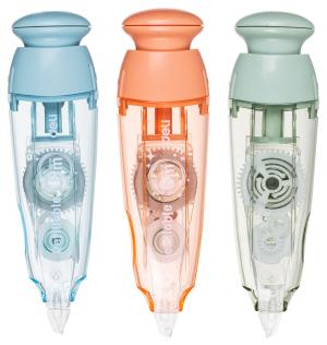 Лента коррект. Deli EH363 6мх5мм ассорти корпус белый блистер