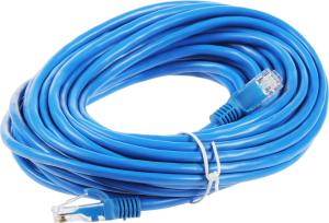 Патч-корд Premier PP12-10M/B 1000Гбит/с UTP 4 пары cat.5E CCA molded 10м синий RJ-45 (m)-RJ-45 (m)