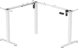 Подстолье Cactus CS-EDXLF-WT угловое с электроприводом белый каркас белый 140x120x60см (CS-EDXLF-WT)