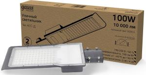 Светильник консольный Gauss 629536300 100Вт ламп.:100шт черный