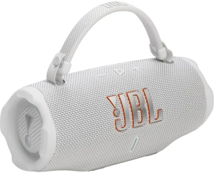 Колонка порт. JBL Charge 6 белый 45W 1.0 BT (JBLCHARGE6WHT)