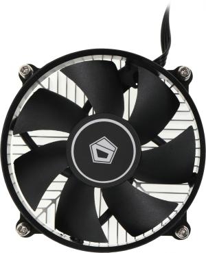 Устройство охлаждения(кулер) ID-Cooling DK-15 PWM Soc-1151/1200 черный 4-pin 14-27dB Al 65W 221gr Ret