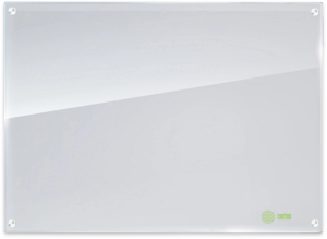 Доска стеклянная Cactus CS-GBD-90X120-WT-TM Сквозное крепление стекло белый 90x120см стекло крепления