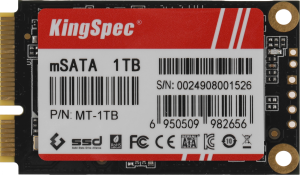 Накопитель SSD Kingspec SATA-III 1TB MT-1TB MT Series mSATA