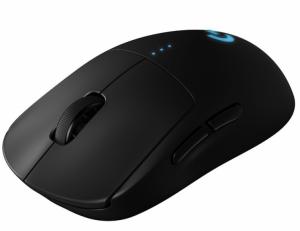 Мышь Logitech G Pro черный оптическая 25600dpi беспров. USB 7but (910-005274)