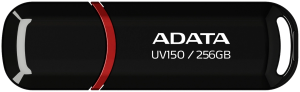Флеш Диск A-Data 256Gb UV150 AUV150-256G-RBK USB3.0 черный