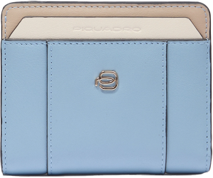 Кошелек женский Piquadro Circle PD6660W92R/AZBE2 голубой/бежевый натур.кожа