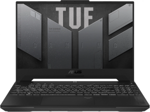 Ноутбук Asus TUF Gaming F15 FX507ZC4-HN143 Core i5 12500H 16Gb SSD512Gb NVIDIA GeForce RTX 3050 4Gb 15.6" IPS FHD (1920x1080) без ОС grey WiFi BT Cam (90NR0GW1-M00B40)