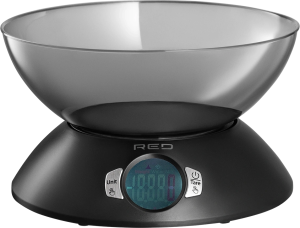 Весы кухонные электронные Red Solution S734 макс.вес:5кг черный