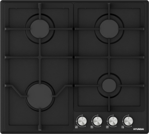 Газовая варочная поверхность Hyundai HHG 6432 BK черный