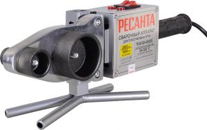 Сварочный аппарат для пластиковых труб Ресанта АСПТ-2000А 2кВт Тмакс.:300 парн.насад. (65/136)
