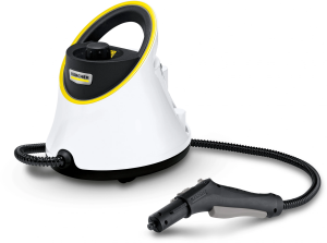 Пароочиститель напольный Karcher EasyFix SC 2 Deluxe 1500Вт белый/желтый