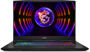 Ноутбук MSI Katana 17 B13VEK-1496XRU Core i7 13620H 16Gb SSD1Tb NVIDIA GeForce RTX4050 6Gb 17.3" IPS FHD (1920x1080) без ОС black WiFi BT Cam (9S7-17L541-1496)