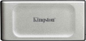 Накопитель SSD Kingston USB 3.2 2Tb SXS2000/2000G XS2000 1.8" серый