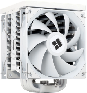 Устройство охлаждения(кулер) Thermalright Burst Assassin Vision 120 Soc-AM5/AM4/1200/1700/1851 белый 4-pin 25.6dB Al+Cu LCD Ret (BA120-VISION-WH)
