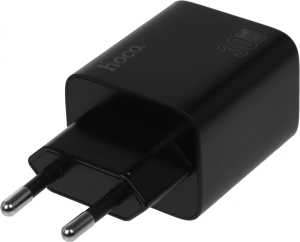 Сетевое зар./устр. Hoco N56 Fundador 30W 3A (PD) 2xUSB/USB type-C универсальное черный (32492)