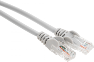 Патч-корд Lanmaster LAN-PC45/U5E-1.0-GY UTP RJ-45 вил.-вилка RJ-45 кат.5E 1м серый LSZH (уп.:1шт)
