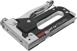 Степлер ручной Bosch HT14 скобы тип 53: 11.4мм 4-14мм гвозди тип 41: 14мм