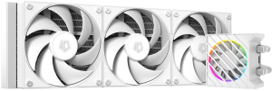 Система водяного охлаждения ID-Cooling Dashflow 360 XT Lite ARGB Soc-AM5/AM4/1151/1200/2066/1700 белый 4-pin 16-34dB Al+Cu 350W Ret (DASHFLOW 360 XT LITE WHITE)