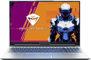 Ноутбук Machenike L15 Air Star Core i5 12450H 16Gb SSD512Gb NVIDIA GeForce RTX4060 8Gb 15.6" IPS FHD (1920x1080) FreeDOS grey WiFi BT Cam 53.35mAh (JJ00GM00FRU)