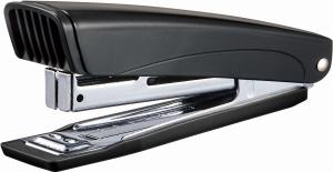 Степлер Kw-Trio 05263BLACK N10 (10листов) встроенный антистеплер черный 50скоб металл/пластик закрытый/прямой коробка