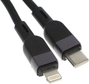 Кабель Hoco X109 IP PD 36339(L=3M) USB Type-C (m)-Lightning (m) 1м черный
