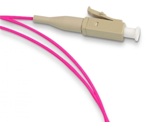 Пигтейл Hyperline FPT-B9-504-LC/PR-1M-LSZH-MG 1x50/125 OM4 LC 1м LSZH фиолетовый