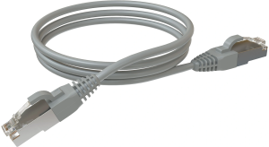 Патч-корд Sysmatrix PC 4545.5ES26.2LSZHGY F/UTP RJ-45 вил.-вилка RJ-45 кат.5E 2м серый LSZH