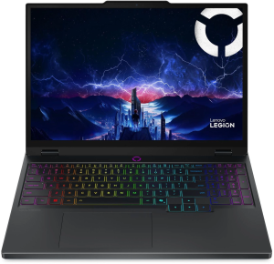 Ноутбук Lenovo Legion 5 15IRX10 Core i7 13650HX 32Gb SSD1Tb NVIDIA GeForce RTX 5060 8Gb 15.1" OLED WQXGA (2560x1600) без ОС black WiFi BT Cam (83LY0011RK)