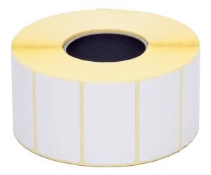 Термоэтикетки Cactus Eco CS-TE43251000 сег.:43x25мм самоклей. д.вн.рул.80мм д.вт.40мм 1000шт/рул белый