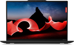 Ноутбук Lenovo ThinkPad X1 Carbon G12 Core Ultra 7 155U 32Gb SSD1Tb Intel Graphics 14" IPS WUXGA (1920x1200) Windows 11 Pro 64 black WiFi BT Cam (21KDS07C00)