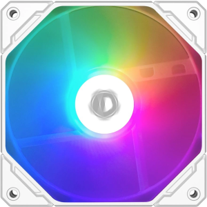 Вентилятор для корпуса ID-Cooling NO-12015-XT Snow ARGB 120х120x15 белый 4-pin 31дБ (NO-12015-XT ARGB SNOW) Ret