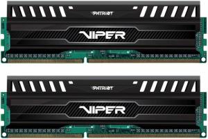Память DDR3 2x4GB 1600MHz Patriot PV38G160C9K Viper 3 RTL PC3-12800 CL9 DIMM 240-pin 1.5В с радиатором Ret