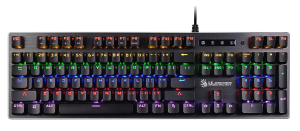 Клавиатура A4Tech Bloody B760 механическая серый USB for gamer LED (B760 GREY (BLACK SWITCH))