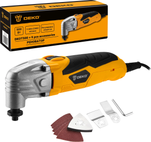 Многофункциональный инструмент Deko DKOT500W 500Вт черный/серый (063-2051)