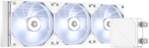 Система водяного охлаждения ID-Cooling Dashflow 360 Basic Soc-AM5/AM4/1151/1200/2066/1700 белый 4-pin 15.2-35.2dB Al+Cu 350W Ret (DASHFLOW 360 BASIC WHITE)