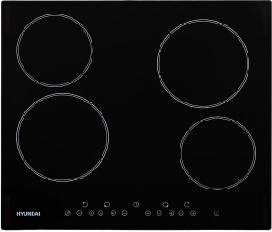 Варочная поверхность Hyundai HHE 6450 BG черный