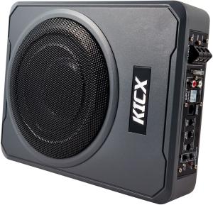 Сабвуфер автомобильный Kicx Q200BA 300Вт активный (20см/8")
