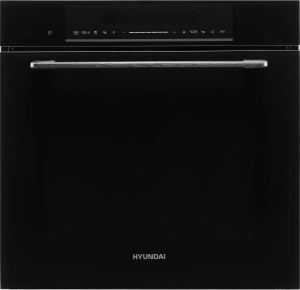 Духовой шкаф Электрический Hyundai HMEO 6780 BG черное стекло/серебристый