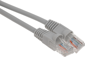 Патч-корд Buro UTP-5E-2M-G-LSZH UTP cat.5E 2м серый RJ-45 (m)-RJ-45 (m)
