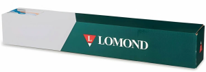 Винил Lomond 1208017 610мм-20м/белый самоклей. для струйной печати втулка:76.2мм (3")